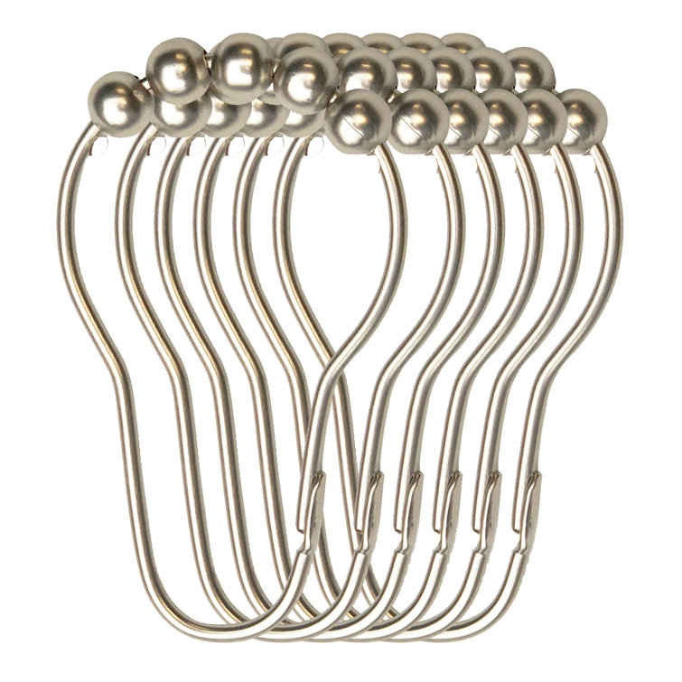 Artistic Home HKAH015 Roller Shower Curtain Hooks & Reviews Wayfair